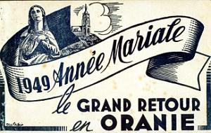 1949 ORANIE ANNEE MARIALE